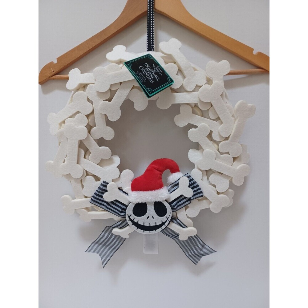 BNWT Disney The Nightmare Before‎ Christmas Jack Skellington Christmas Wreath